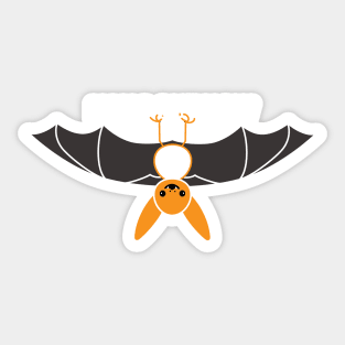 Bat depends (b) Sticker